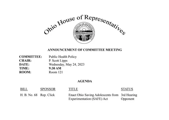 Ohio House Bill 68